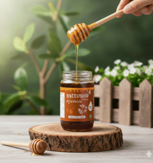 sattvanik honey ajwain honey