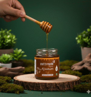 sattvanik honey - Ajwain Raw Honey