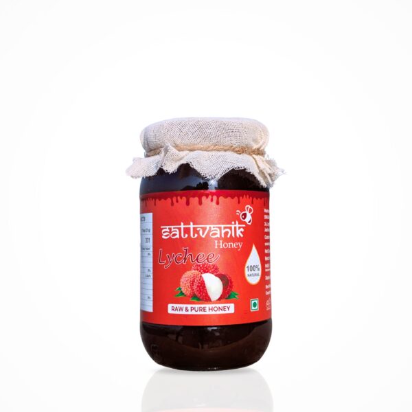 100% Lychee Raw Honey- 500 Gm