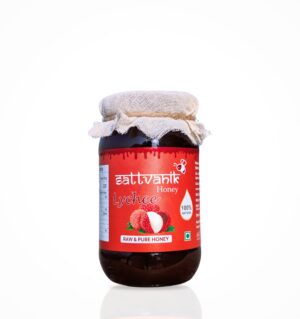 100% Lychee Raw Honey- 500 Gm
