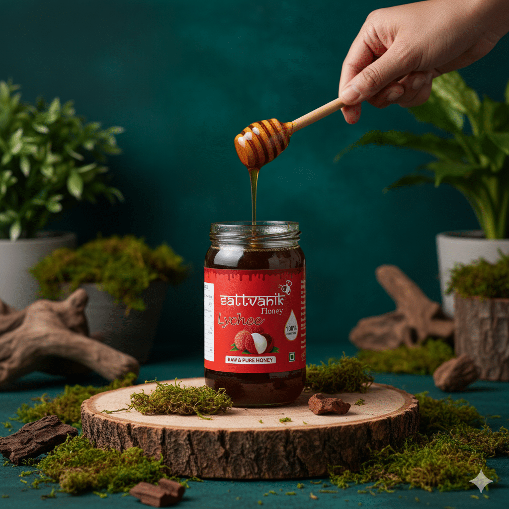 sattvanik honey lychee honey